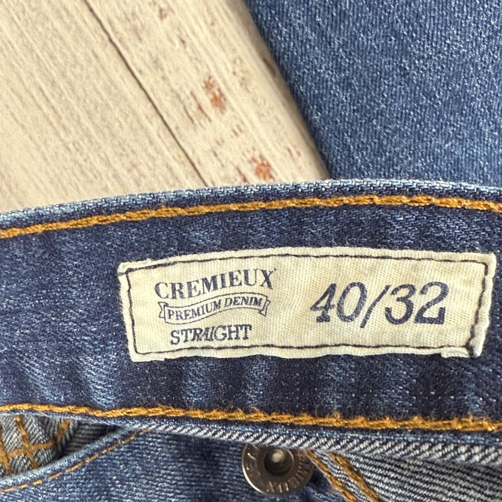 Daniel Cremieux straight leg blue Jeans Size 40 X 32 - Picture 3 of 13